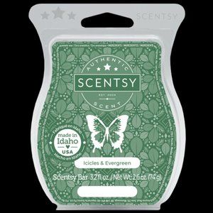 Icicles & Evergreen Scentsy Bar